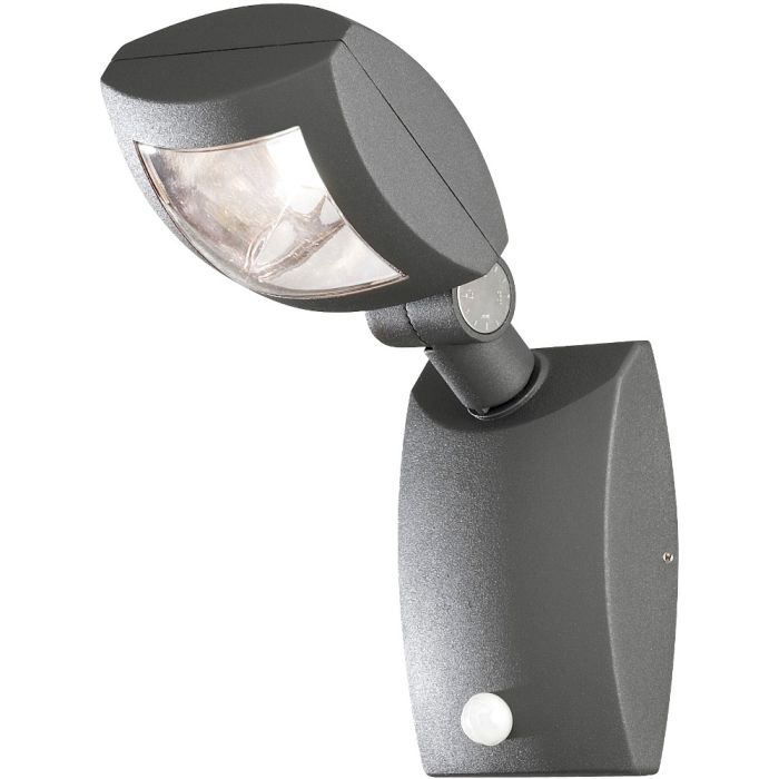 Konstsmide Sensorlamp Latina antraciet 28cm 7318307937374