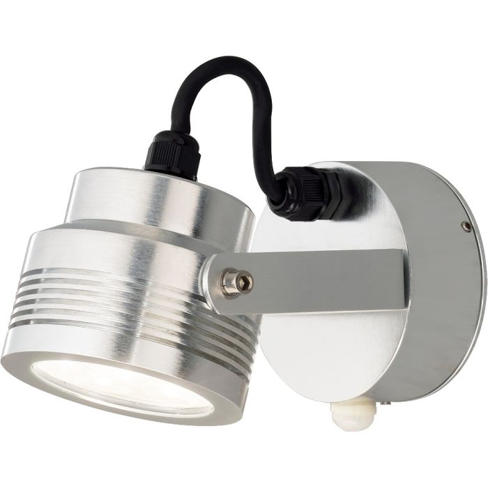 Konstsmide Sensorlamp Monza zilver 11cm 7318307942316