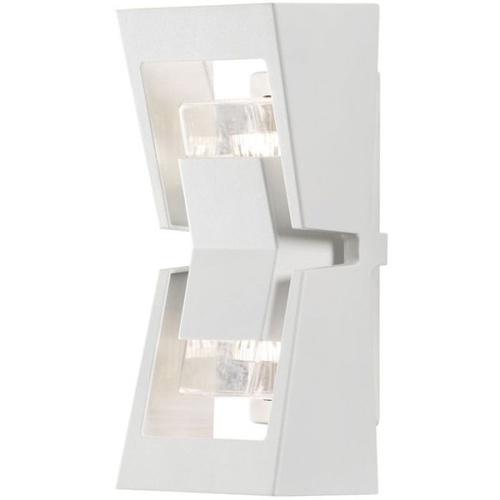 Konstsmide Wandlamp Potenza wit 30cm 7318307955255