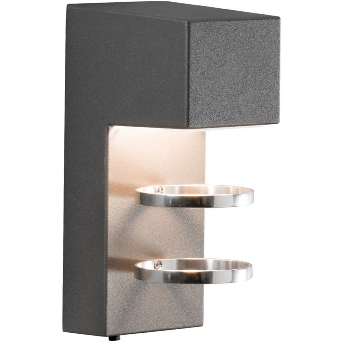 Konstsmide Wandlamp Acerra antraciet 23cm 7318307957372