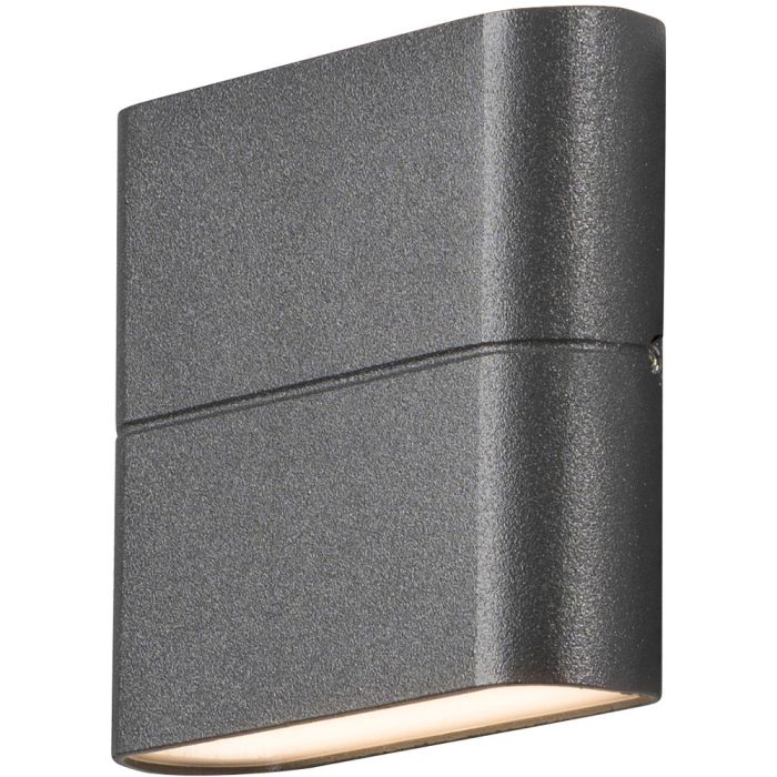 Konstsmide Wandlamp Chieri antraciet 9cm 7318307972375