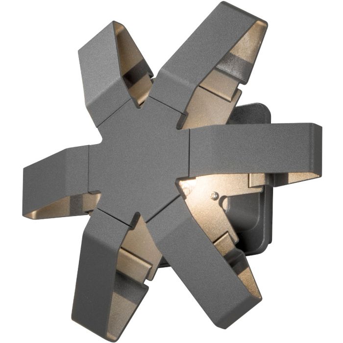 Konstsmide Wandlamp Pescara antraciet 25cm 7318307977370