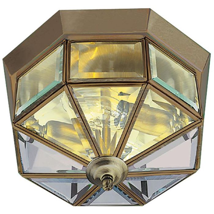 Searchlight Plafonniere Pisa brons 23cm 5013874191977