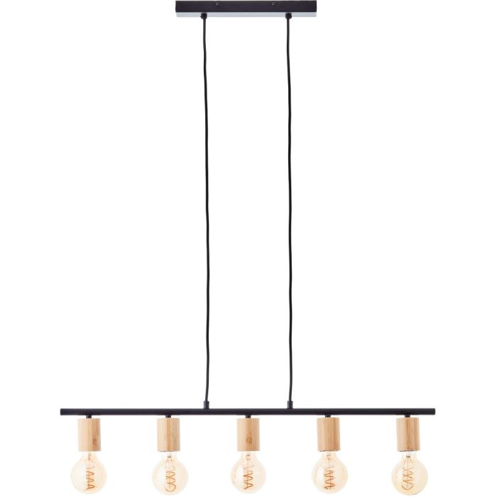 Brilliant Hanglamp Kerry bamboe 80cm 4004353408960