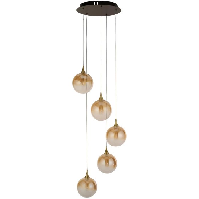 Searchlight Hanglamp Elisabeth amber 35cm 5053423327907