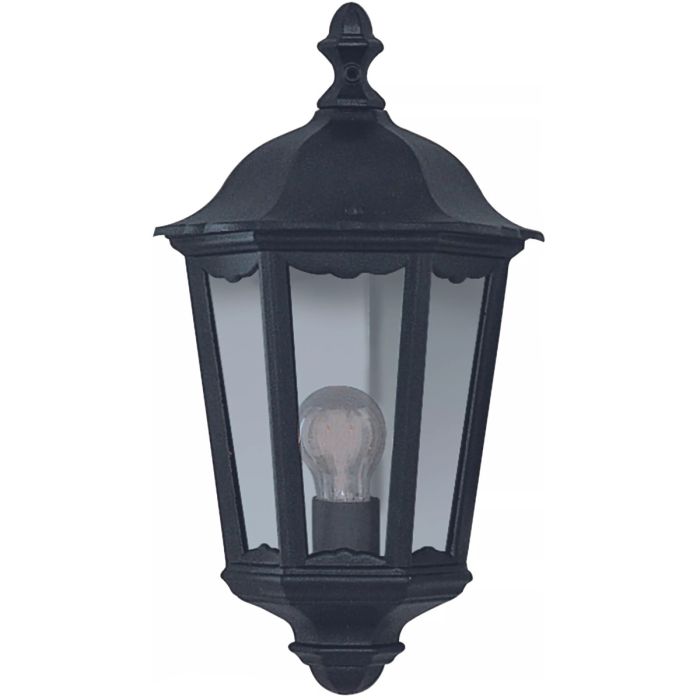Searchlight Wandlamp Alex zwart 43cm 5013874158048