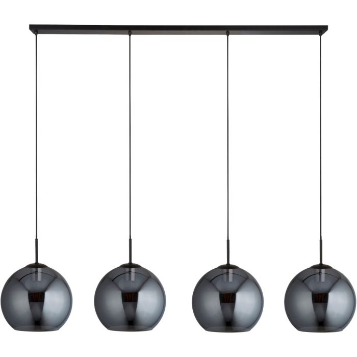 Searchlight Hanglamp Amsterdam zwart 176cm 5053423150857