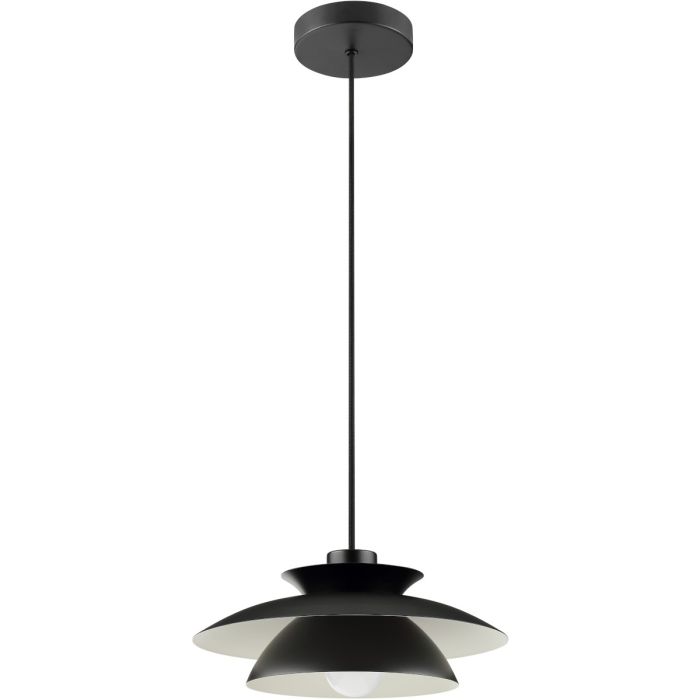 Brilliant Hanglamp Appia zwart 31cm 4004353468209