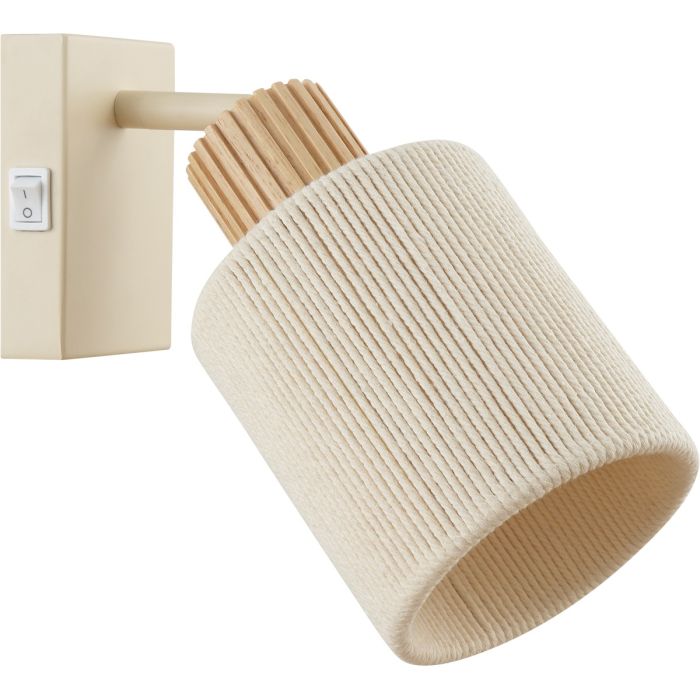 Brilliant Wandspot Arlo beige 22cm 4004353477034