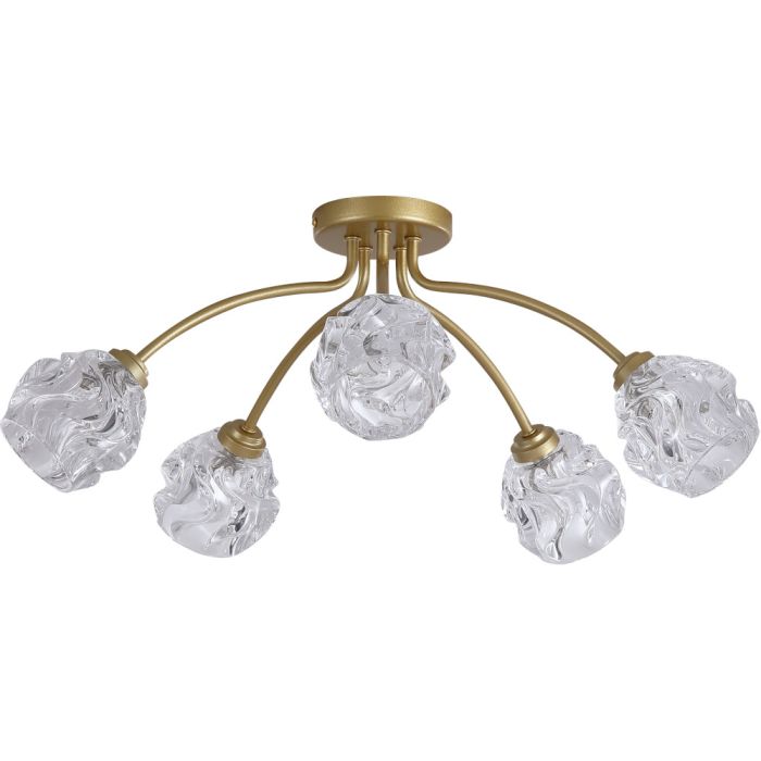 Searchlight Plafondlamp Astral goud 60cm 5053423303970