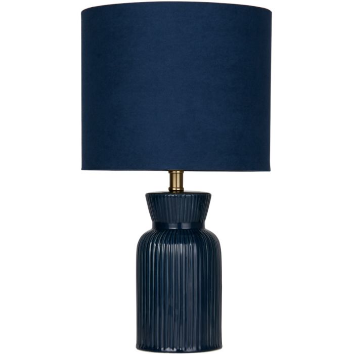 Searchlight Tafellamp Ava blauw 39cm 5053423306902