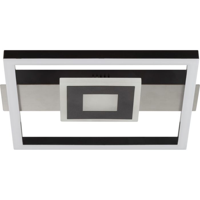 Brilliant Plafondlamp Baldo zwart 30cm 4004353463051