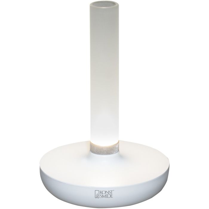 Konstsmide Vaasje Biarritz wit 21cm 7318308272535