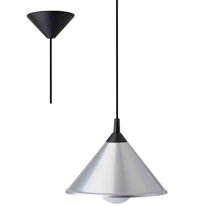Brilliant Hanglamp Bistro grijs 25cm 4004353967467