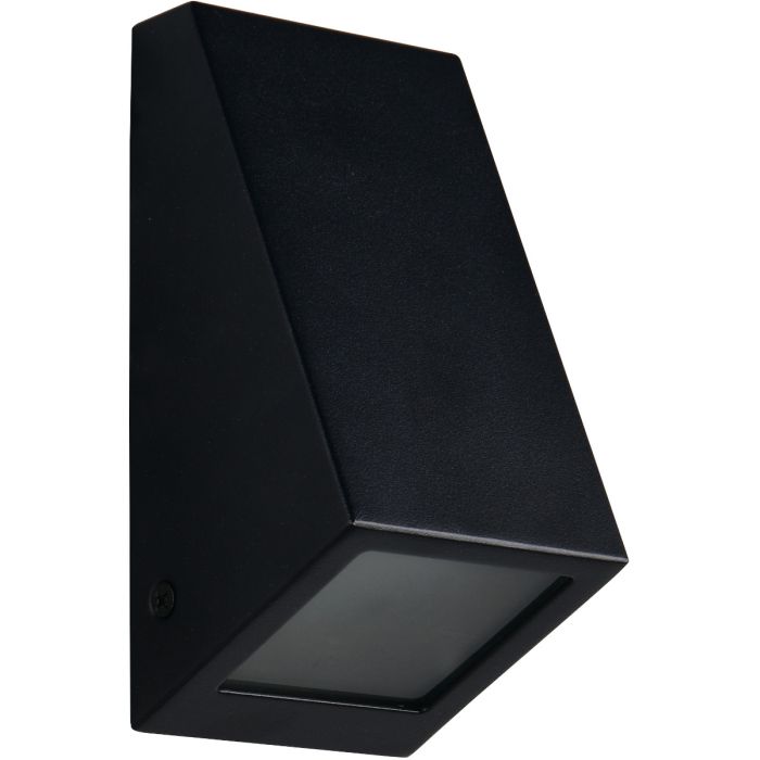 Trio  Wandlamp Braga zwart 15cm 4017807687576