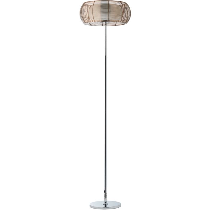Brilliant Vloerlamp Relax brons 162cm 4004353312434