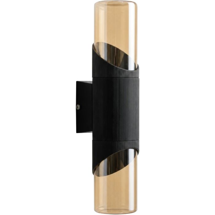 Searchlight Buitenwandlamp Broadway zwart 30cm 5053423329314