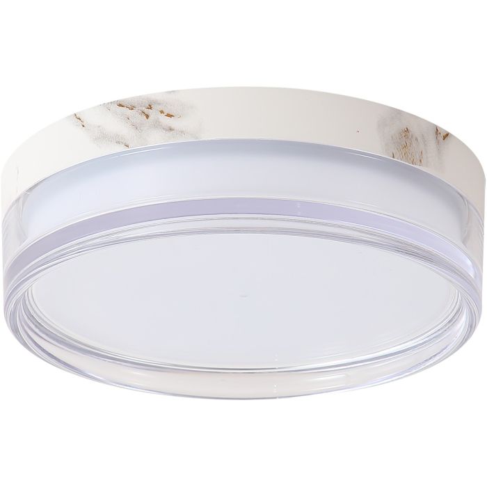 Searchlight Plafondlamp Button wit 23cm 5053423330181