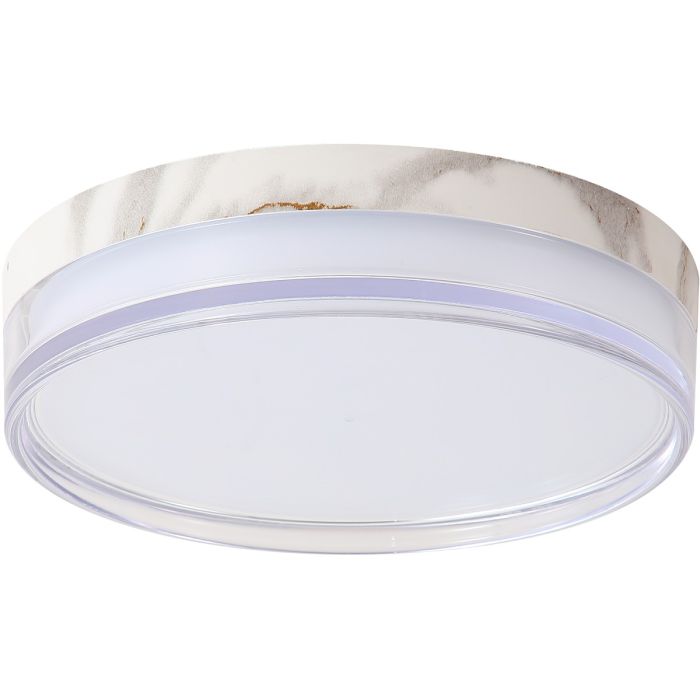 Searchlight Plafondlamp Button wit 30cm 5053423330150