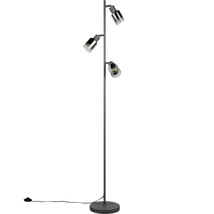 Trio  Vloerlamp Cadiz antraciet 154cm 4017807653496