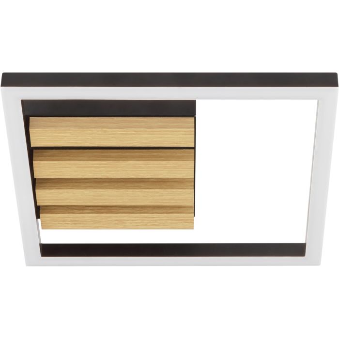 Brilliant Plafondlamp Calma hout 28cm 4004353463082