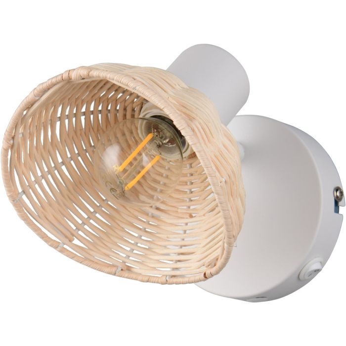 Trio  Wandspot Calvi wit 13cm 4017807678055