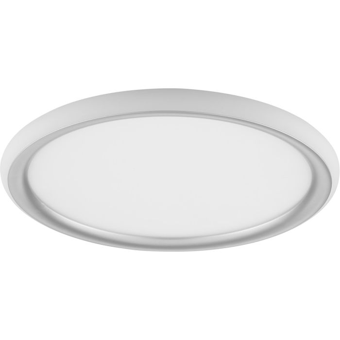 Brilliant Plafonniere Carloz zilver 30cm 4004353462740