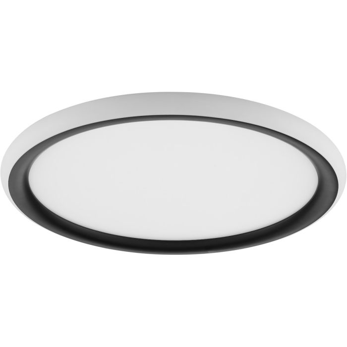 Brilliant Plafonniere Carloz zwart 30cm 4004353465253