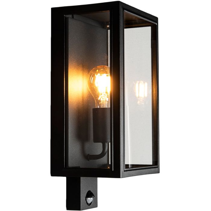 Konstsmide Sensorlamp Carpi zwart 37cm 7318300030461
