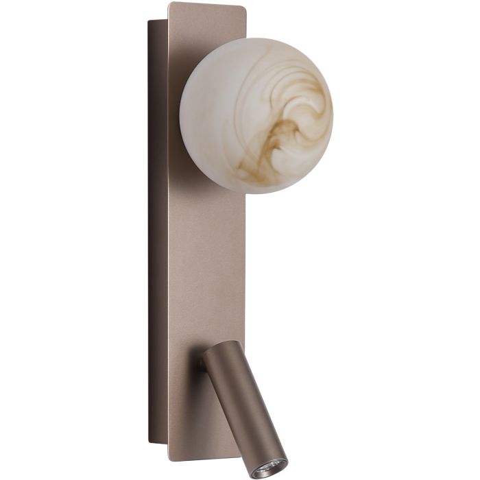 Searchlight Wandlamp Carrara latte 30cm 5053423324913