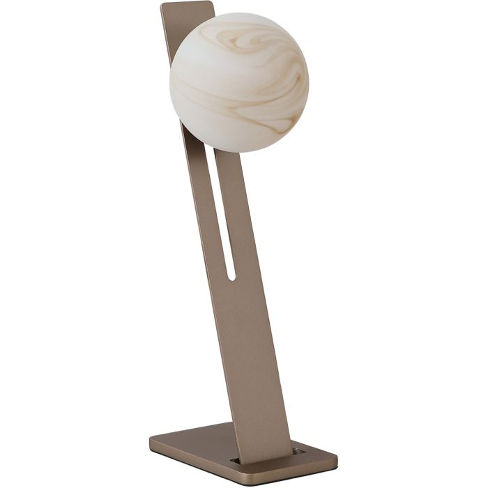 Searchlight Tafellamp Carrara latte 40cm 5053423324623