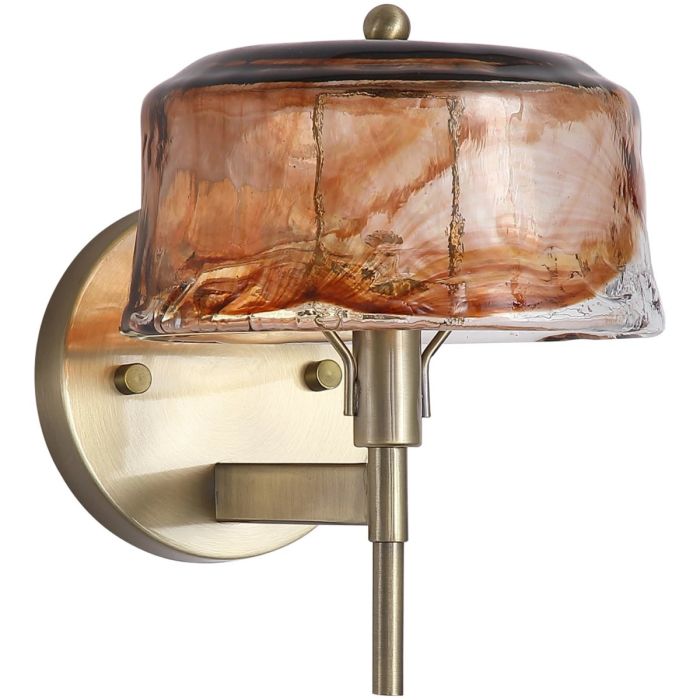 Searchlight Wandlamp Charlie bruin 22cm 5053423327983