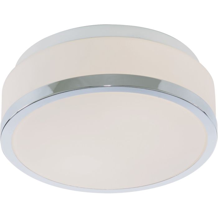 Searchlight Plafondlamp Cheese chroom 23cm 5013874395504