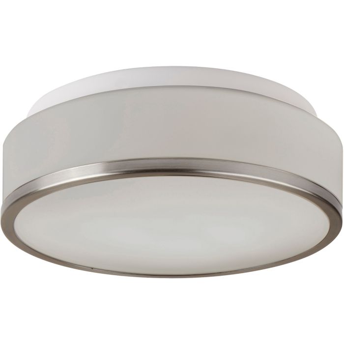 Searchlight Plafondlamp Cheese zilver 29cm 5013874395535