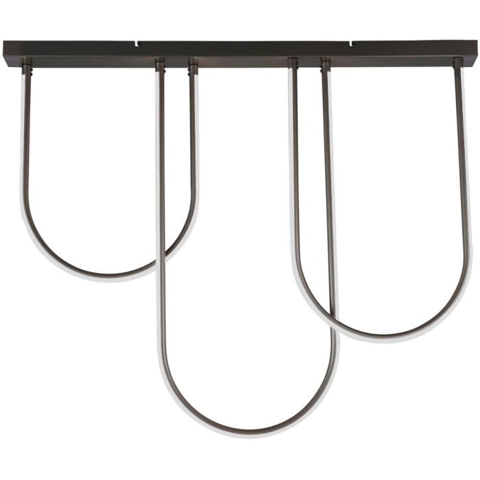 Searchlight Plafondlamp Chime zwart 110cm 5053423274515