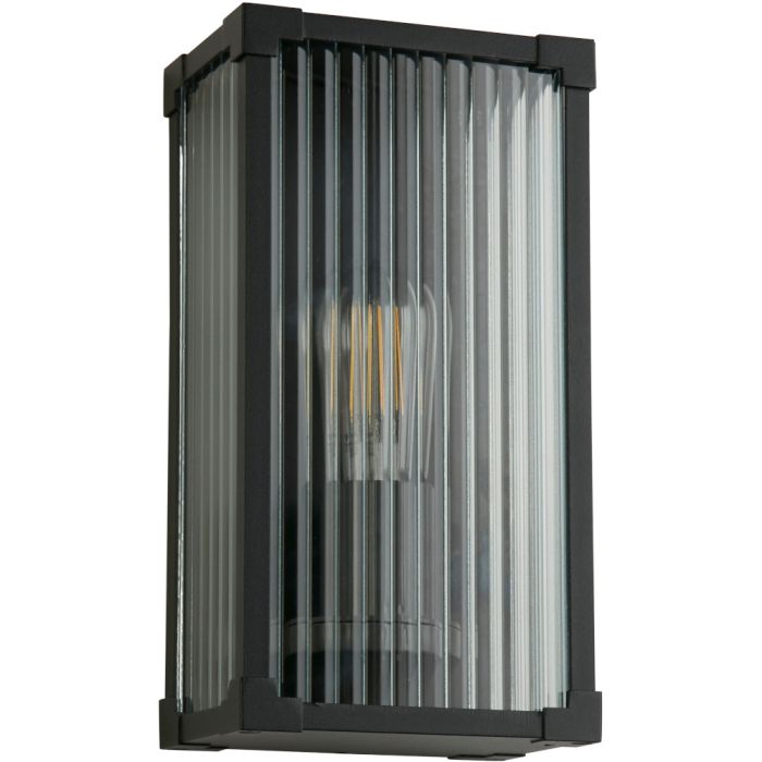 Searchlight Wandlamp Cincinnati zwart 28cm 5053423297897