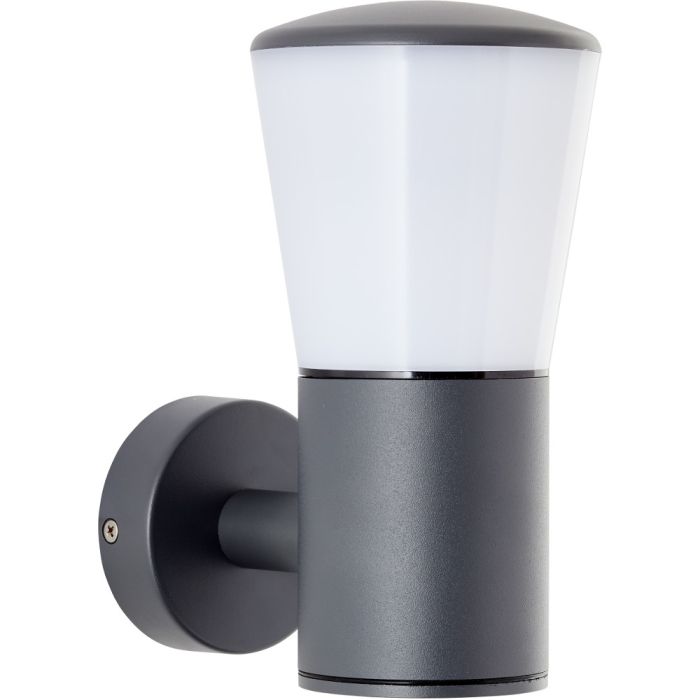 Brilliant Wandlamp Cliff antraciet 20cm 4004353405709