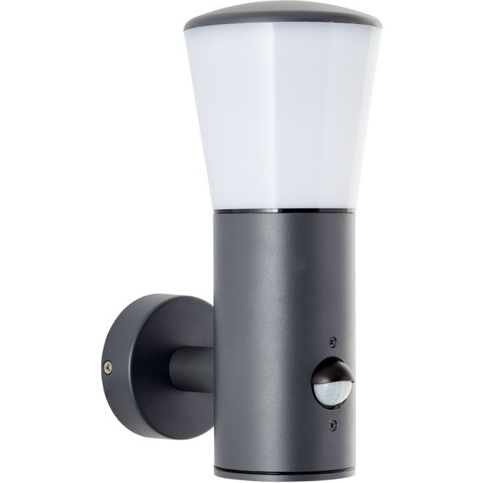 Brilliant Sensorlamp Cliff antraciet 24cm 4004353405969