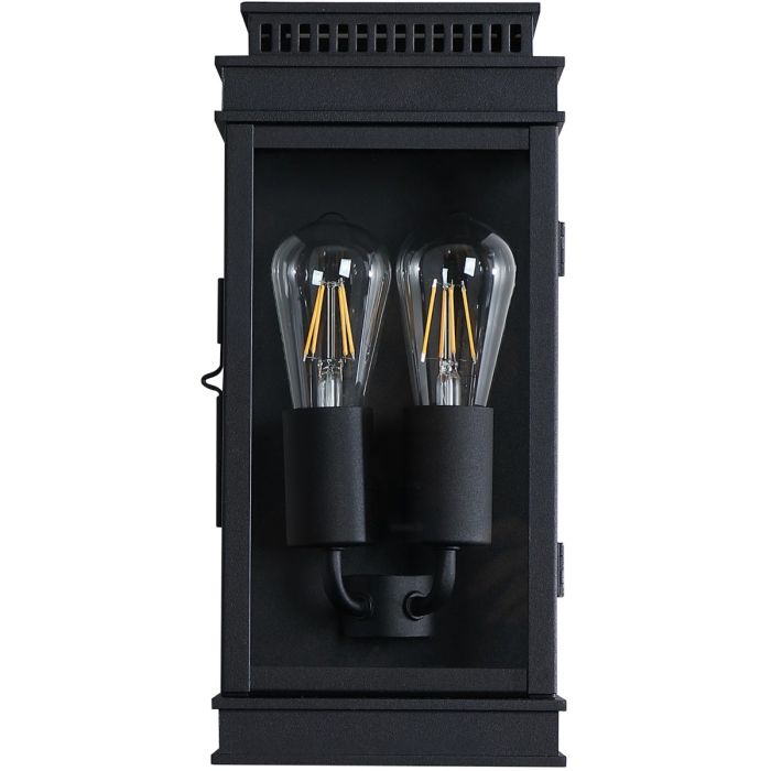 Searchlight Buitenwandlamp Cosy zwart 36cm 5053423328133