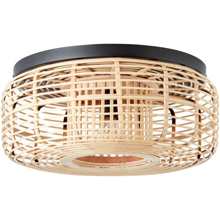 Brilliant Plafondlamp Crosstown bruin 45cm 4004353379888