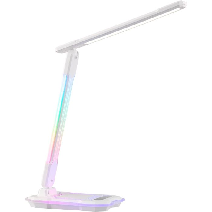 Brilliant Bureaulamp Cyberglow wit 32cm 4004353460678