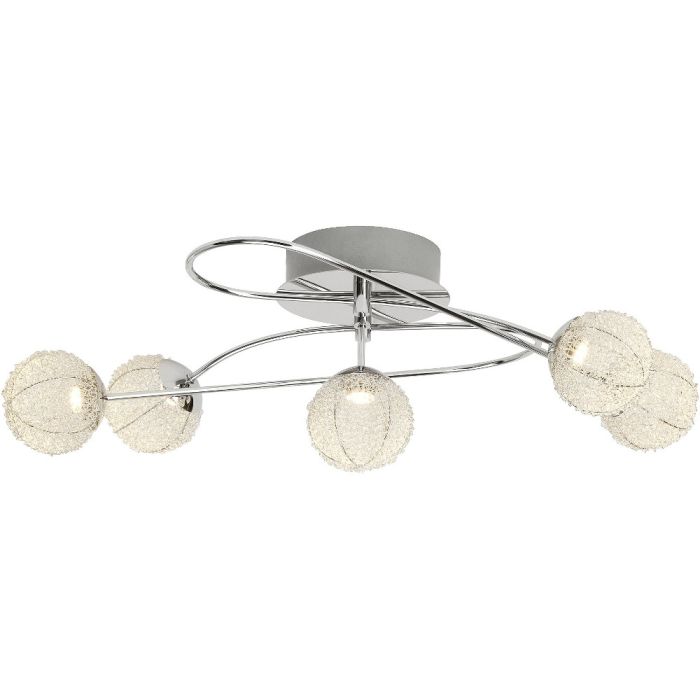 Brilliant Plafonnière Dajana chroom 67cm 4004353207952