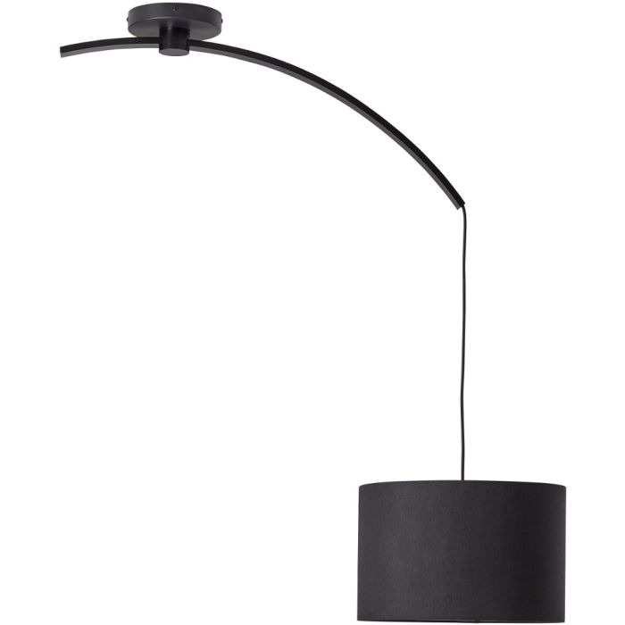 Brilliant Hanglamp Daria zwart 40cm 4004353378362