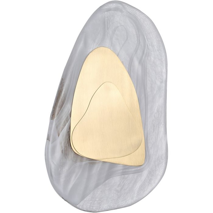 Searchlight Wandlamp Destiny messing 32cm 5053423298214