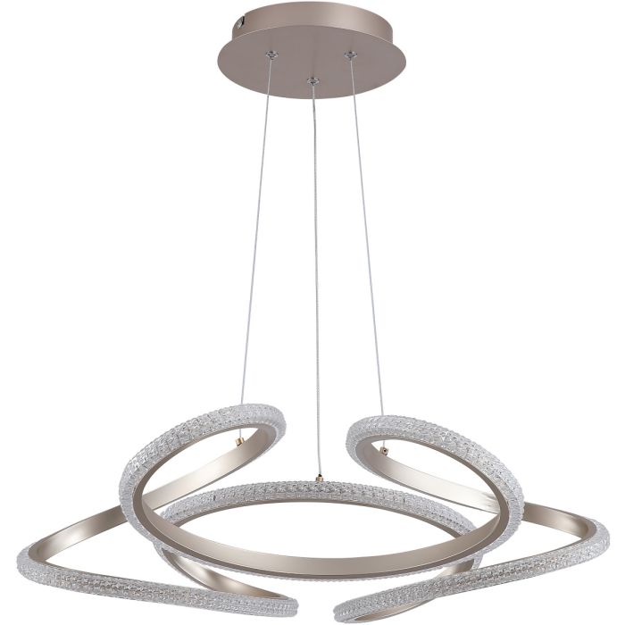 Searchlight Hanglamp Doodle champagne 60cm 5053423302300