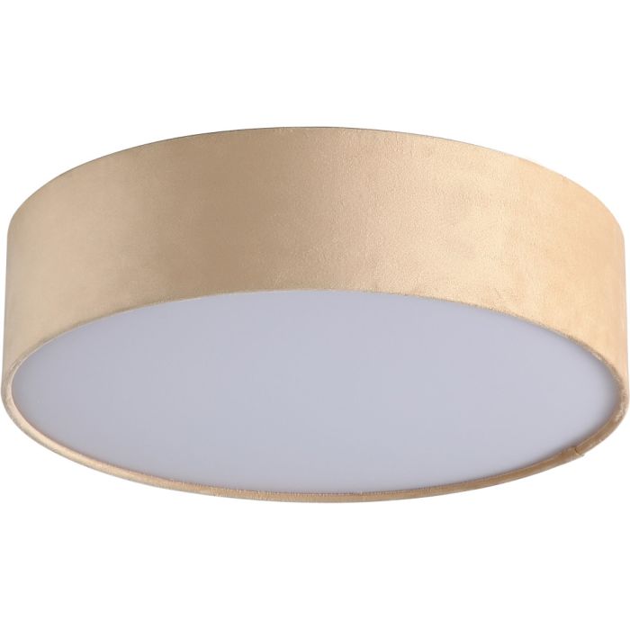 Searchlight Plafonniere Drum champagne 38cm 5053423299617