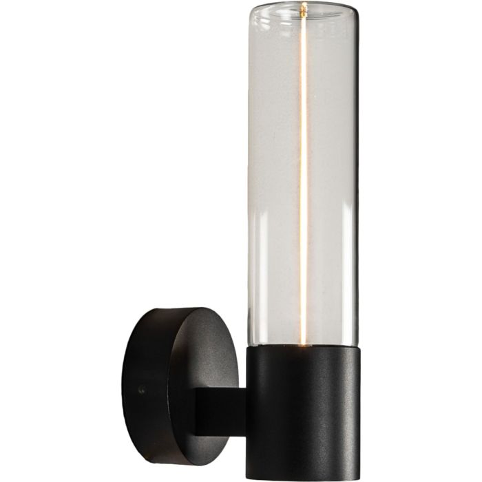 Konstsmide Wandlamp Edison zwart 29cm 7318300030423