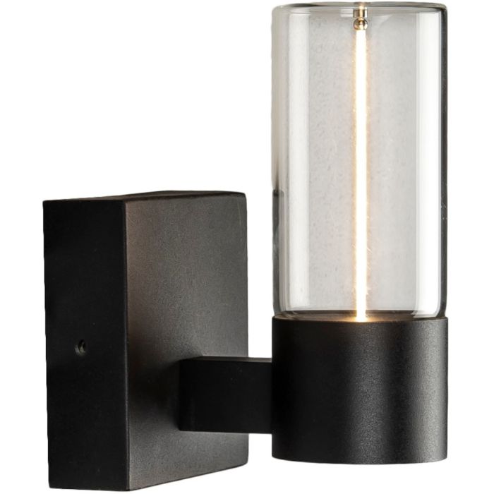 Konstsmide Wandlamp Edison zwart 17cm 7318300030430