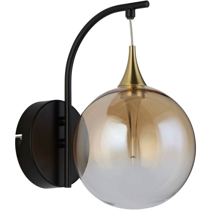 Searchlight Wandlamp Elisabeth amber 26cm 5053423327921