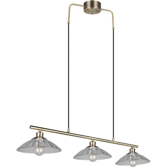 Trio  Hanglamp Eluna brons 100cm 4017807682526